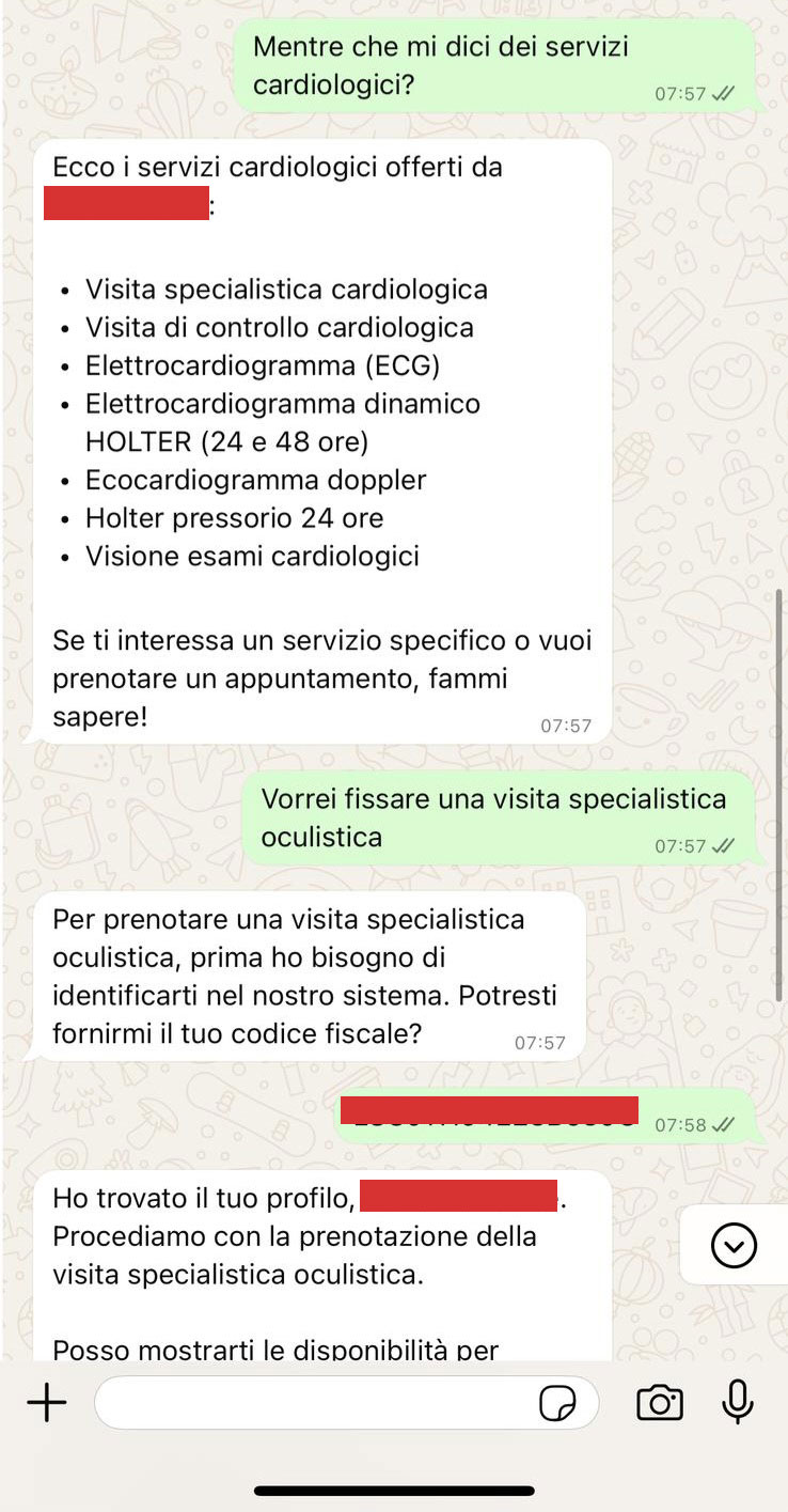 ClinicFlow - Proposta slot disponibili dal gestionale GIPONEXT